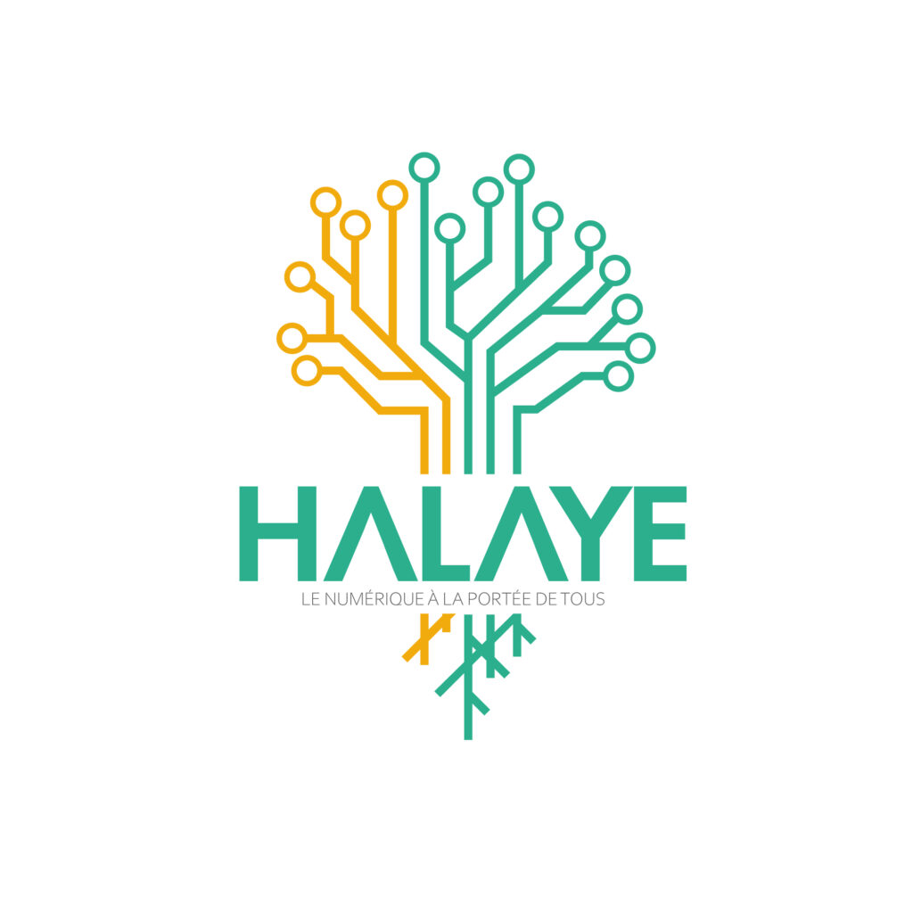 halaye inclusion numérique à paris logo réalisé par Durabilis & co