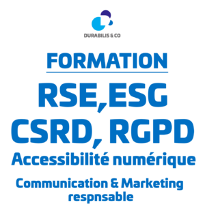 Formation RSE, ESG, CSRD, RGDP, GDPR, CSR