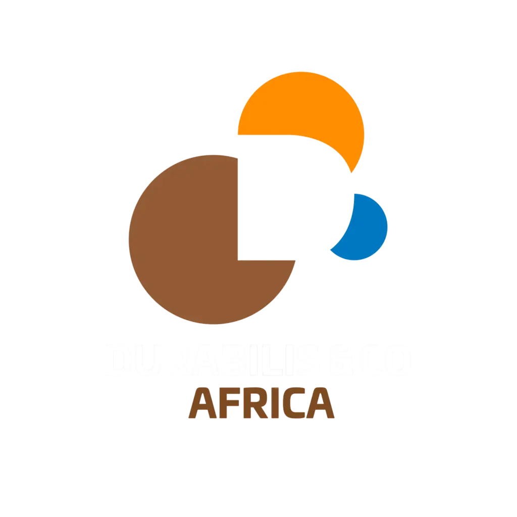 Logo officiel de Durabilis & Co Africa, entreprise spécialisée en data intelligence, solutions digitales et stratégie d’impact en Afrique.